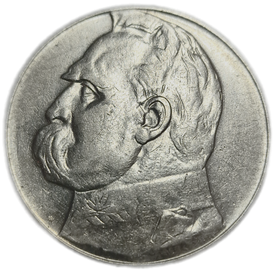 10 zł J&oacute;zef Piłsudski 1936 &ndash; Srebro Ag 750