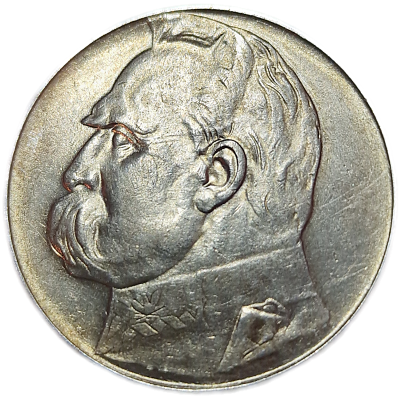 10 zł J&oacute;zef Piłsudski 1936 &ndash; Srebro Ag. 750...