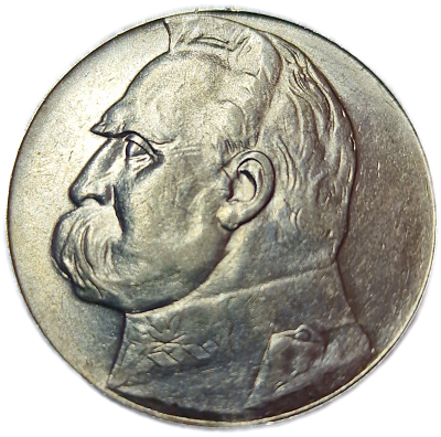 10 zł J&oacute;zef Piłsudski 1936 &ndash; Srebro Ag. 750....