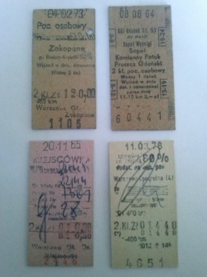 Bilety PKP cd.