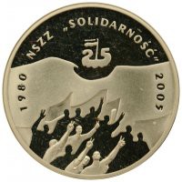2005 r. 10 zł  25 Lat Solidarności.