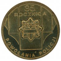 2004 r. 2 zł. 85 Lat Policji.