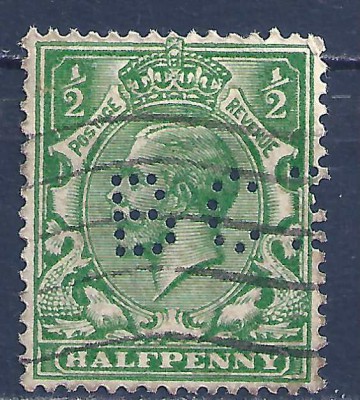 1912 r. Scott 159 A82 kas. Anglia.