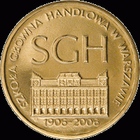 2006 r. 2 zł 100 - Lecie SGH.