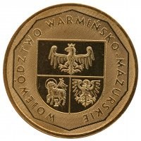 2005 r. 2 zł. Woj. Warmińsko - Mazurskie