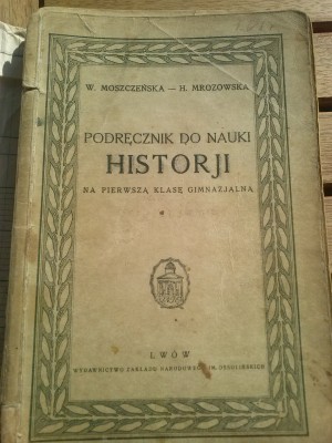 Moszczeńska W.-Podręcznik do nauki historji 1933
