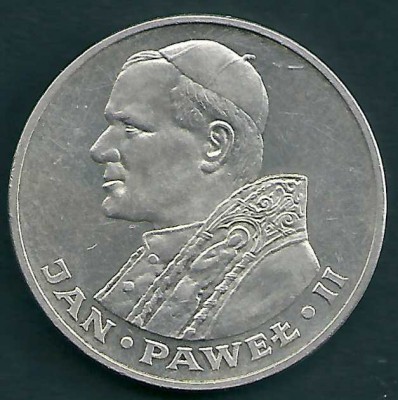 1983 r. 1000 zł. Jan Paweł II.