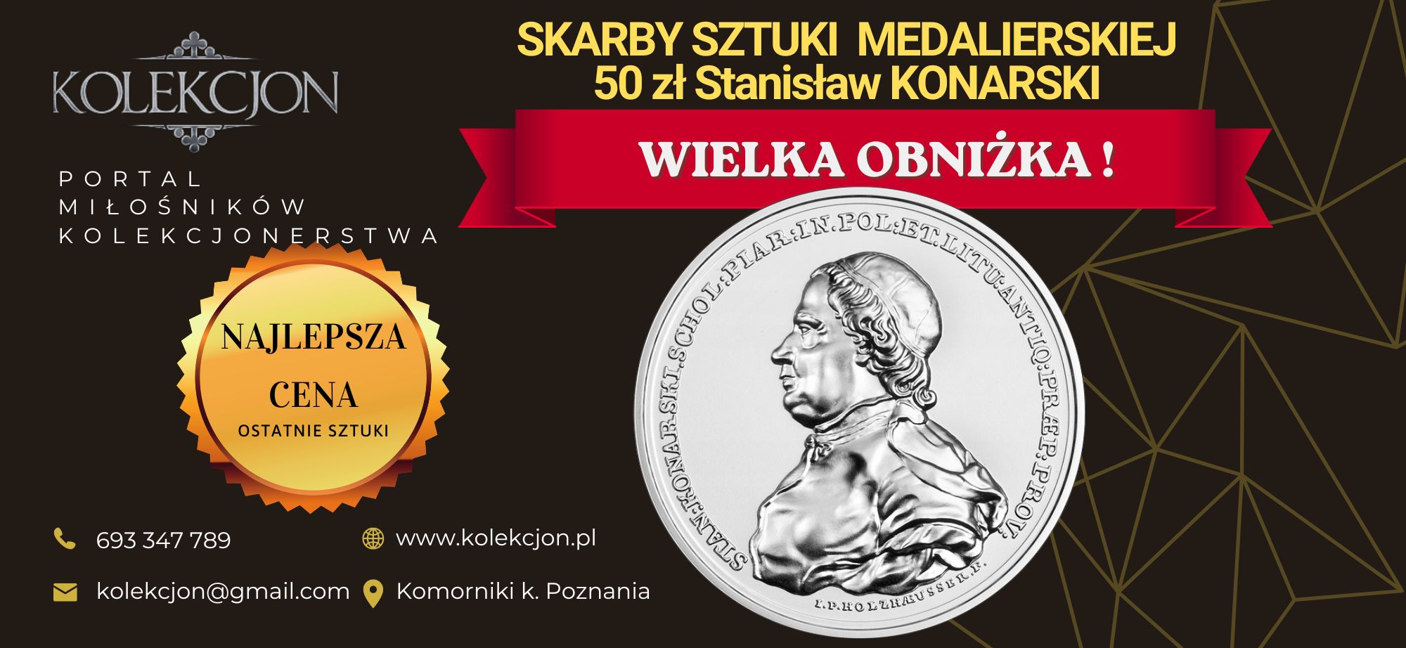 50 ZŁ KONARSKI - OBNIŻKA